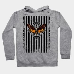 Gothic Death Moth Hoodie